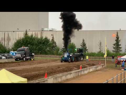 Ford 8000 (rainy day pull) Hammond WI 10,500 Improved 2019