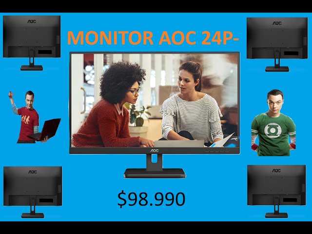 Vídeo relacionado con AOC 24G4HA Monitor Gaming 24 Pulgadas FHD, 200Hz, Fast IPS, 0.5 ms MPRT, Adaptive Sync., HDR10, G-Sync Compatible, Altura Ajustable, Altavoces (1920x1080, 2X HDMI 2.0, 1x DP 1.4), Rojo/Negro