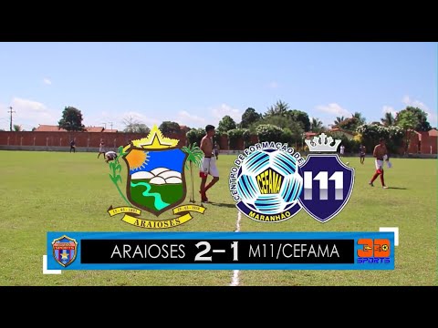 ARAIOSES 2X1 M11 CEFAMA - OITAVAS SUB 20 COPA CEFAT 2021