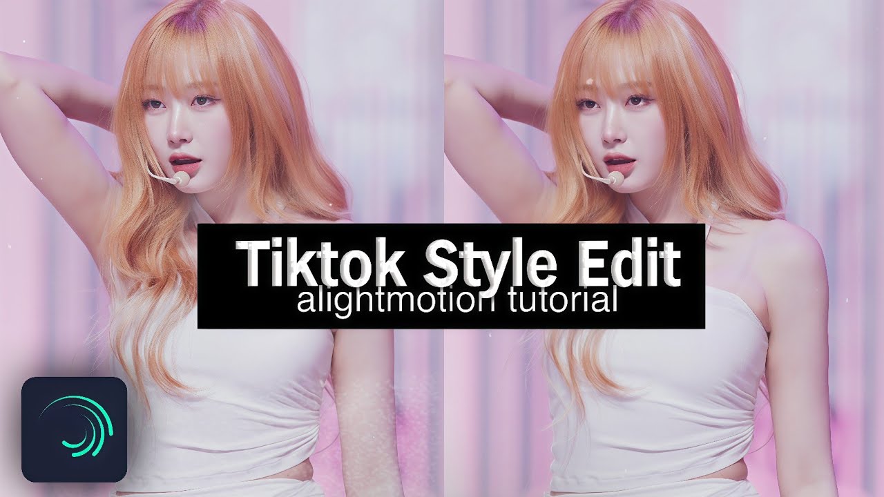 Tiktok style edit tutorial - AlightMotion