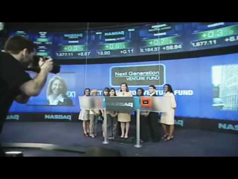 NGVF Scholars Ring the NASDAQ Closing Bell