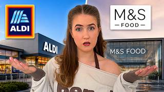 Aldi vs M&S: I Bought the SAME Shop at Both Supermarkets!