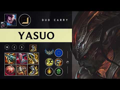 Yasuo ADC vs Jinx - EUW Challenger Patch 26.04