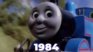 Thomas and friends evolution 1984 - 2021