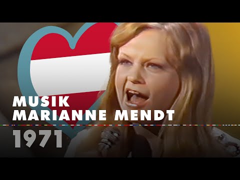 MUSIK – MARIANNE MENDT (Austria 1971 – Eurovision Song Contest HD)