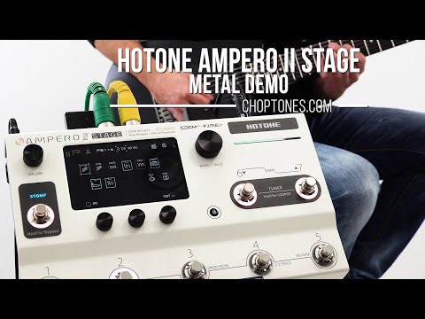 Hotone Ampero II Stage | Metal Demo