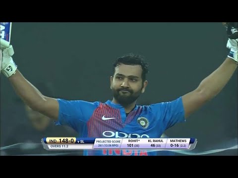Rohit Sharma 118(43) vs Sri Lanka 2017 ball by ball highlights 1080p | Fastest hundred  in 35 balls
