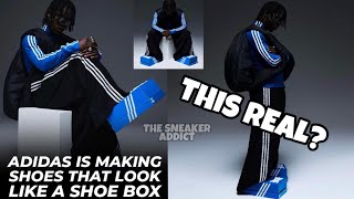 adidas releasing Shoe Box Sneaker you can Wear,Diddy on the Run,Fake Sneakers & More