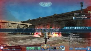(PSO2)ソニアの活動動画♯１０（壊城に舞う紅き邪竜XH）初見