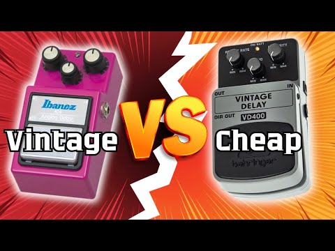 Analog Delay shootout Ibanez AD9 vs. Behringer VD400