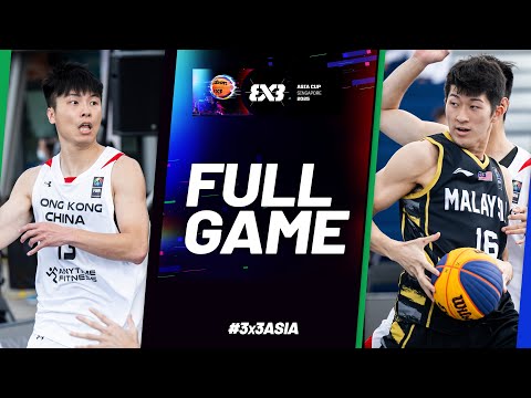 Hong Kong, China 🇭🇰 vs Malaysia 🇲🇾  | Men Full Game | FIBA 3x3 Asia Cup 2025 | #3x3Basketball