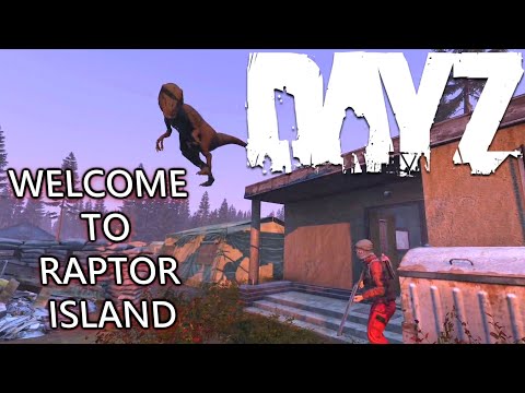 DayZ - Welcome To Raptor Island - Pickles and Slap Meet The Dinos