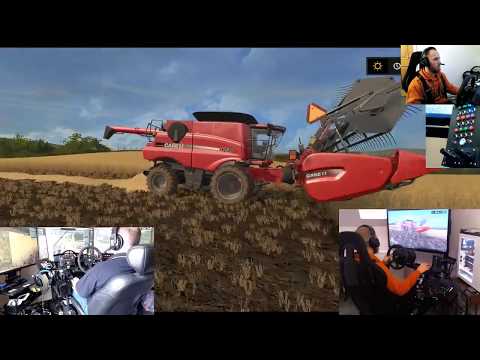 farming simulator 17 lets play selby farm E7 dad testing his button box