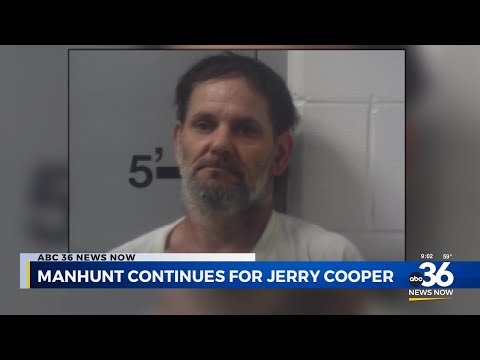 Manhunt continues for Jerry Cooper