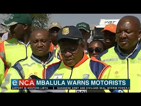 Mbalula warns motorists