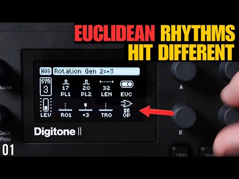 How I Actually Use Euclidean Sequencing on Digitone 2