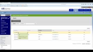This video shows how to enroll users, changes roles and make user available/unavailable to your course.