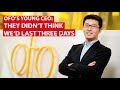 Ofo S Young CEO They Didn T Think We D Last 3 Days