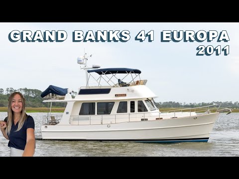 2011 Grand Banks 41 Europa TEAL AWEIGH Video