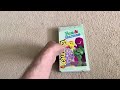 Barney S Fun Games 2000 VHS