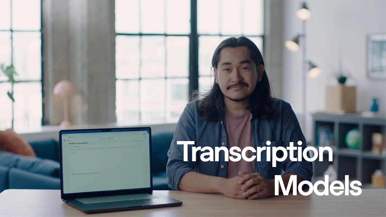 Introducing gpt-transcribe and gpt-live-transcribe - OpenAI Youtube