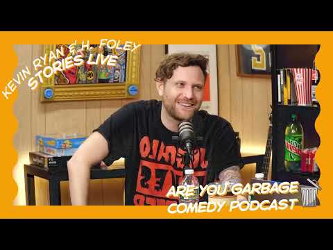 EP. 90 | Ryan Long Returns 🔥 & Hot Bartender 🍸 Are You Garbage Comedy Podcast Kevin Ryan & H. Foley