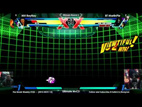 The Break #183   UMvC3 W2   MH RayRay VS BT MarlinPie