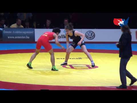 48 KG Bronze - Cheng Xu CHN vs Anna Lukasiak POL