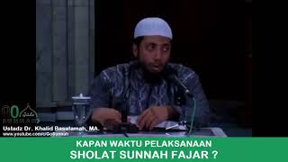 Download lagu WAKTU PELAKSANAAN SHOLAT SUNNAH FAJAR - Ustadz  Dr  Khalid Basalamah, MA mp3