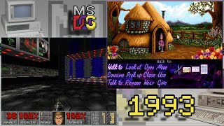 50 MS-DOS games released in 1993