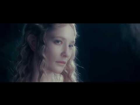 Frodo offers the One Ring to Lady Galadriel -The Fellowship of the Ring