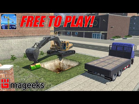 A Visit to the new Revamped Free Game | Construction Simulator PRO by Mageeks