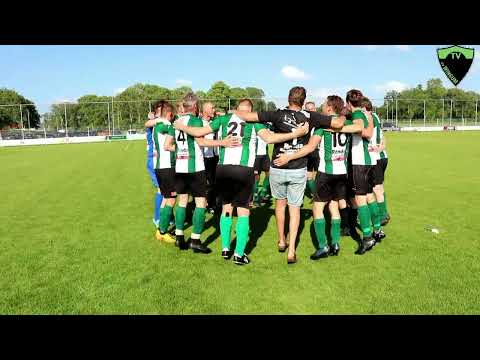 vv winsum tv afscheidswedstrijd Rick en  Marcel