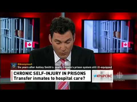 Report on self harm in women's prisons (Canada) CBC September 30, 2013