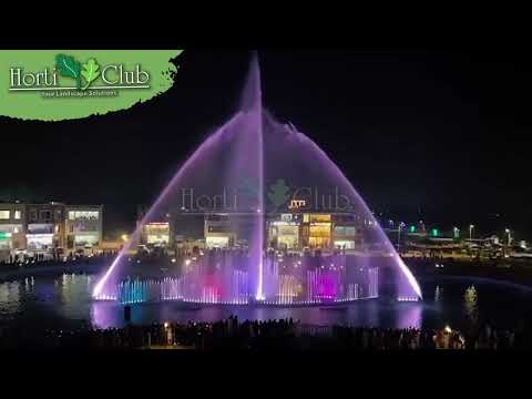 Dancing Musical Water Fountain, Bismillah Housing Society Phase 2