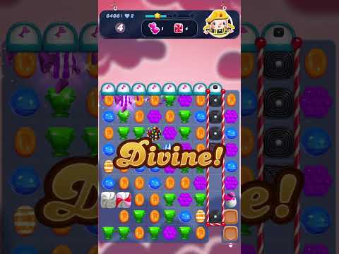 Candy Crush Saga Level 6408 | No Boosters