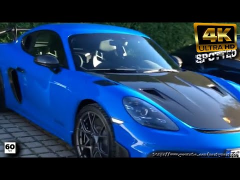 Thumbnail for 2022 Porsche 718 GT4 RS Weissach Clubsport vs Porsche Cayman GT4 extreme close up comparison by Porsche, Car