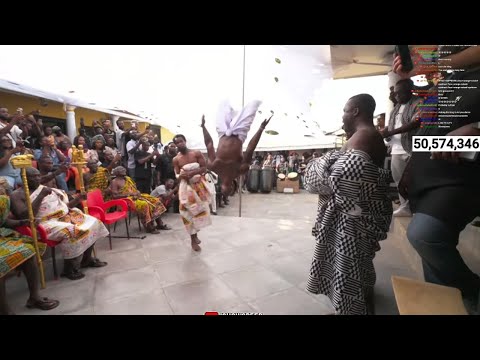 iShowSpeed BACKFLIPS in Front of the King of Ghana 💀😂