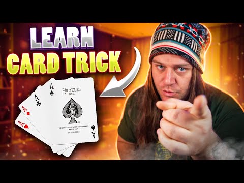 Amazing CARD TRICK Anyone Can LEARN!! - day 148