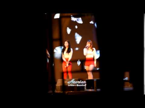 151227 북경 팬미팅 피에스타 fiestar 애아별주爱我别走 리허설 직캠 일부 by 아세리안