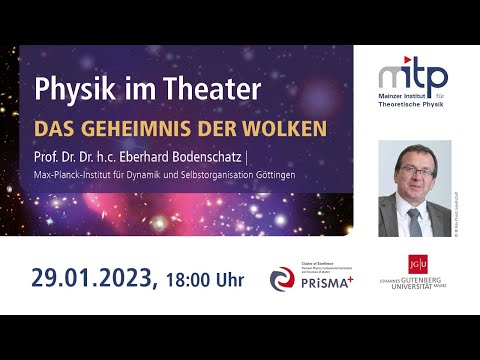 PHYSIK IM THEATER: Das Geheimnis der Wolken (29.01.2023)