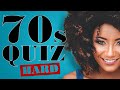 BIG HITS OF THE 70s |  MUSIC QUIZ  | Guess the song | Difficulty HARD
