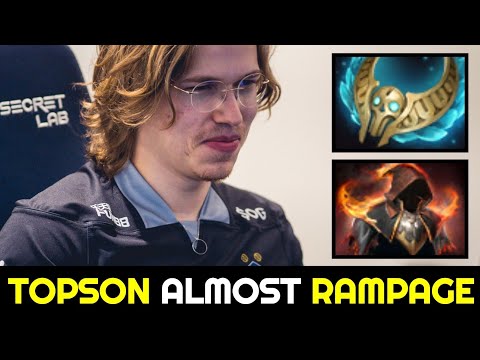 TOPSON Almost Rampage with Revenant's Brooch Void Spirit Dota 2