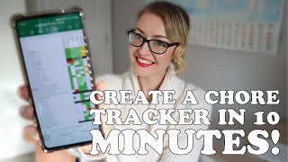 How to create a simple chore tracker in 10 minutes - or download mine for free!