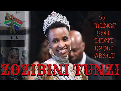 10 Things you might not have known about Zozibini Tunzi