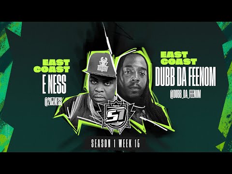 KOTD - Rap Battle - E. Ness vs Dubb Da Feenom  | S1W15