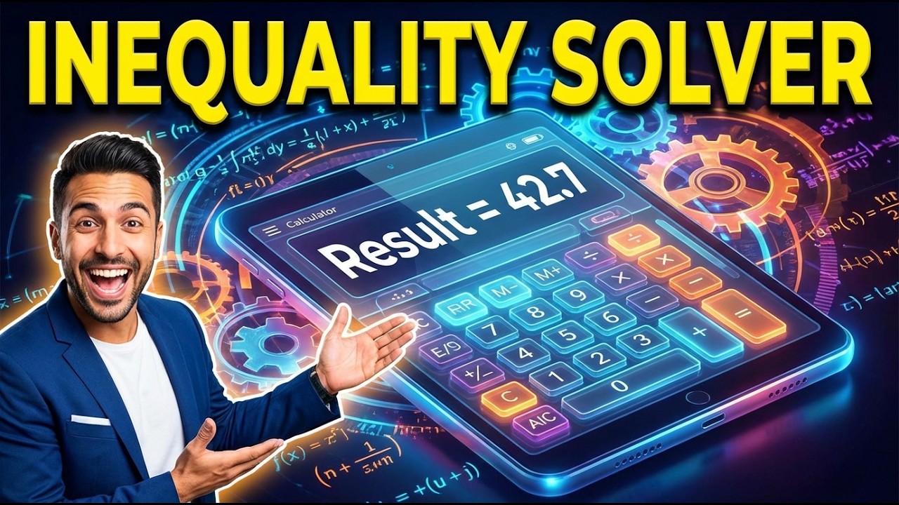 Inequality Solver Interactive Calculator