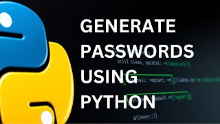password generator using python