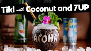 The Trader Vic cocktail with 7UP and Coconut | The Kamaʻāina