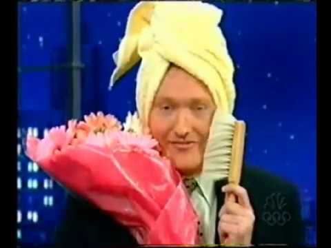 Martha Stewart Shows Conan the Secret of Ironing - 5/9/2001